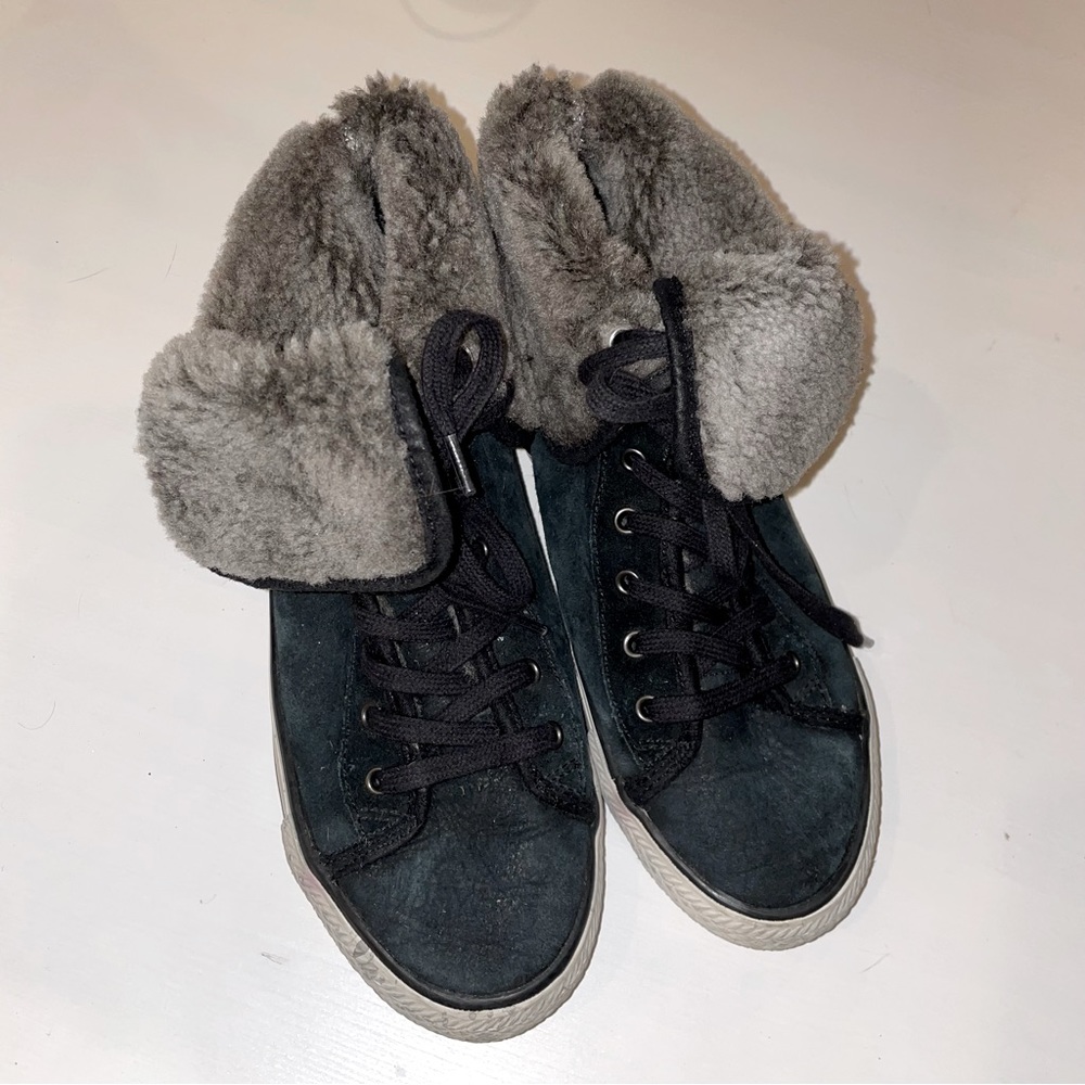 Ash High-Top Sneakers